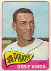 1965 Topps Baseball Cards      571     Ossie Virgil SP